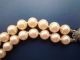 Damen Schmuck Halskette,  Perlen,  Verschluss 800 Gepunzt Ketten Bild 3