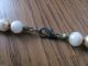 Süßwasser Perlenkette,  45 Cm,  Zucht Perlen,  Kette Collier,  Ca 50 Jahre Alt Ketten Bild 2