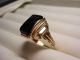 Art Deco 10k 416 Gold Ring Herrenring Mit Onyx Von Lgb 20,  5 Mm Ringe Bild 1