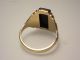Art Deco 10k 416 Gold Ring Herrenring Mit Onyx Von Lgb 20,  5 Mm Ringe Bild 3