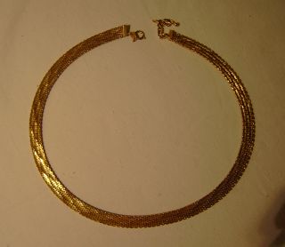 Erbstück: Vintage Elegantes Halsband Vergoldet - Rolledgold Von Sp - Edel Bild