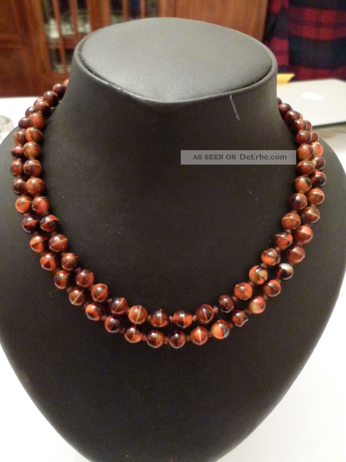 Art Déco Halskette Murano Gablonzer Gablonz Glasperlen Böhmen 1930 Kette Collier Ketten Bild