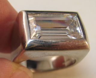 Modisch Eleganter Ring Aus 925er Silber - Ringgröße 58 (18,  4 Mm) Bild