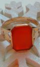 Art Deco 585er Rotgold - Ring Mit Einem Sehr Schönen 8eckigen Karneol Ringe Bild 9