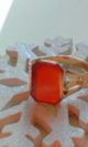 Art Deco 585er Rotgold - Ring Mit Einem Sehr Schönen 8eckigen Karneol Ringe Bild 4