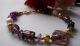 Schönes Violettefarbenes Rokoko Armband,  Echte Süßwasserperlen,  20,  5 Cm Schmuck & Accessoires Bild 2