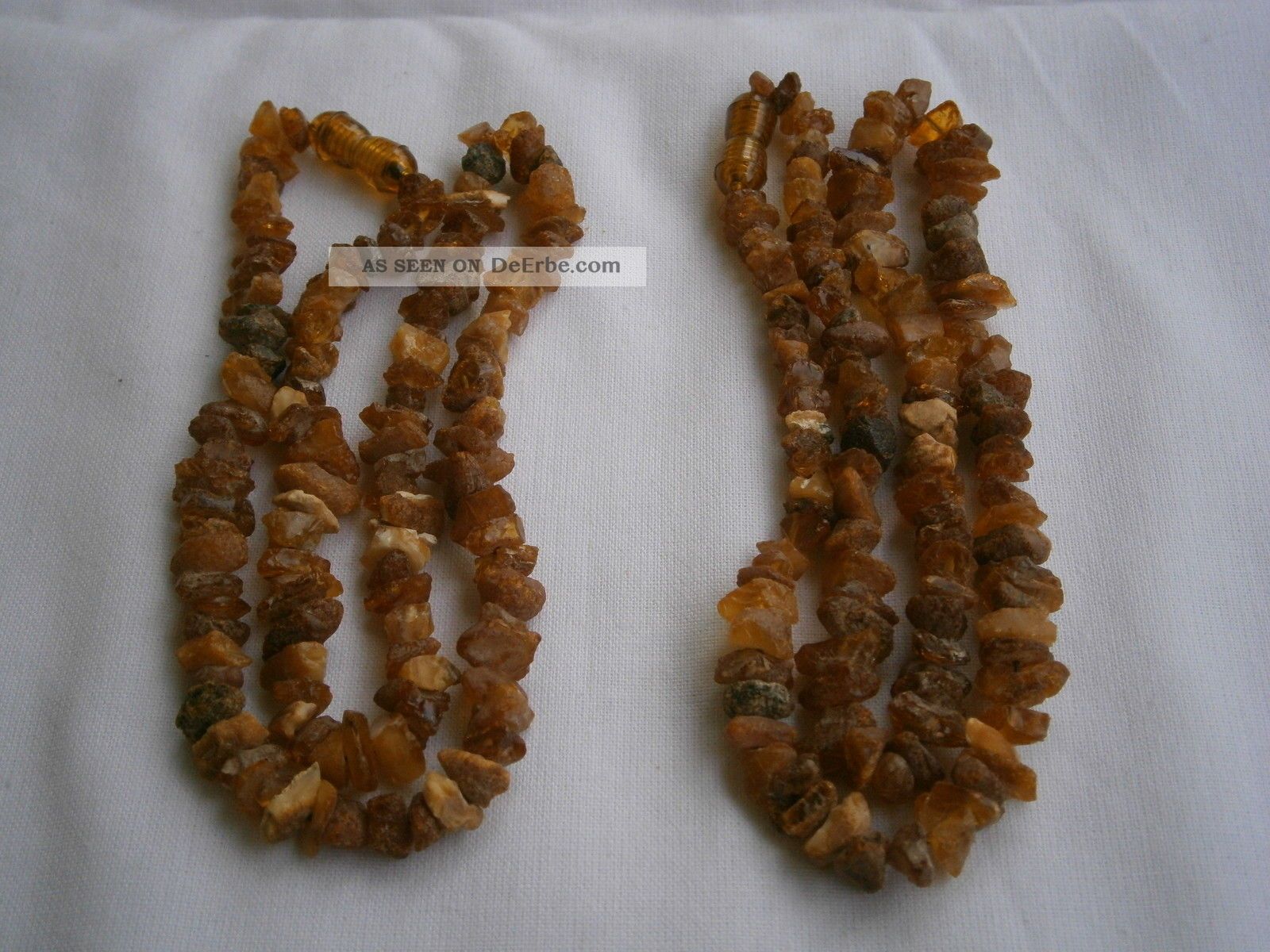 Zwei Sehr Schöne Bernsteinketten Schmuck & Accessoires Bild
