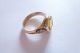 Sehr Exclusiver Prachtvoller Jugendstil Art Nouveau Ring Gold 250 Mit Citrin Ringe Bild 1