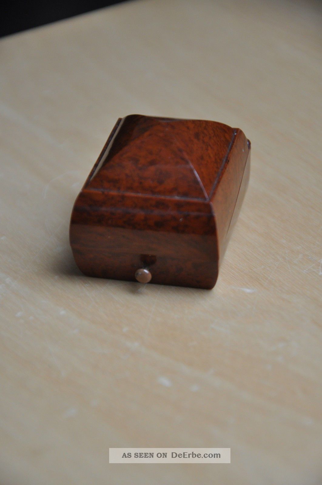 Alte Ring Dose Schmuckschatullen Schmuck & Accessoires Bild