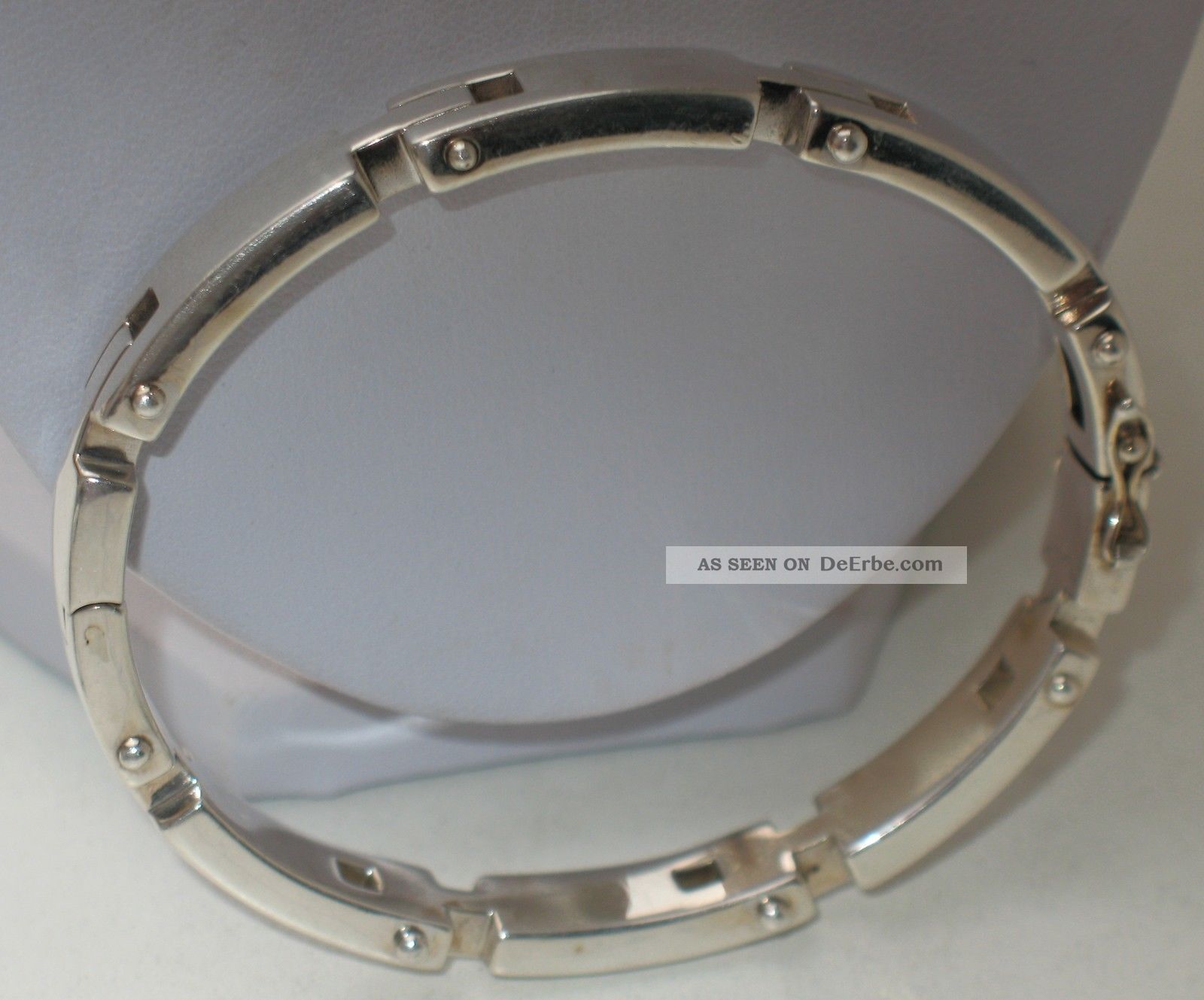 Jette Joop 925er Silber Armreif Massiv 56,  5 Gr.  Klappreif Design Schmuck & Accessoires Bild
