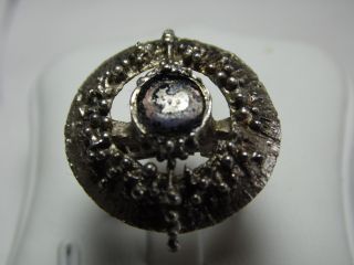 Art_deco Silber Ring Massiv: 5,  81 Gr.  Skandinavisches Design Bild