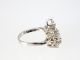 Art Deco Damen 585 14k Weißgold 1,  4 Ct Tw - If Diamant Brillant Ring,  Größe 56 Ringe Bild 9