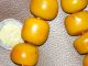 Bernstein Resine Amber Egg Yolk Butterscotch Beads Schmuck nach Epochen Bild 1