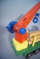 Schöner Alter Siso Holztransporter°holzspielzeug Lkw°vintage Spielzeug°wood Toy Holzspielzeug Bild 6