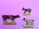 4v4: 23x Reklame Werbung Zugabe Figur Flachfigur Pappe Bauernhof Tiere 1920 Antike Originale vor 1945 Bild 3