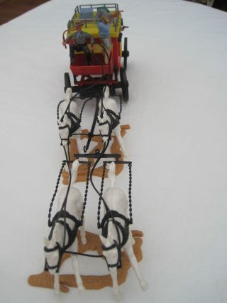 Timpo Toys - Kutsche - Wells Fargo Line - 4 Spännig Bild