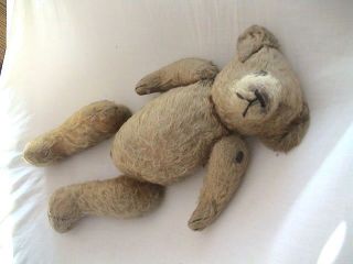 Sehr Alter Teddy - Bär Aus Den 40er Jahren Aus Frankreich Bild