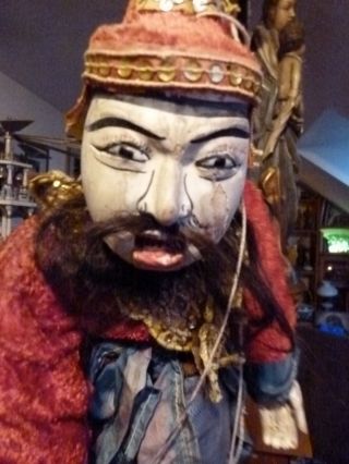 Marionette,  Asien,  63cm,  Alt. Bild