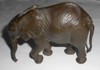 Antiker Lineol Elefant 10 Cm Spielzeug Wildnistiere Elephant Schöner Bild