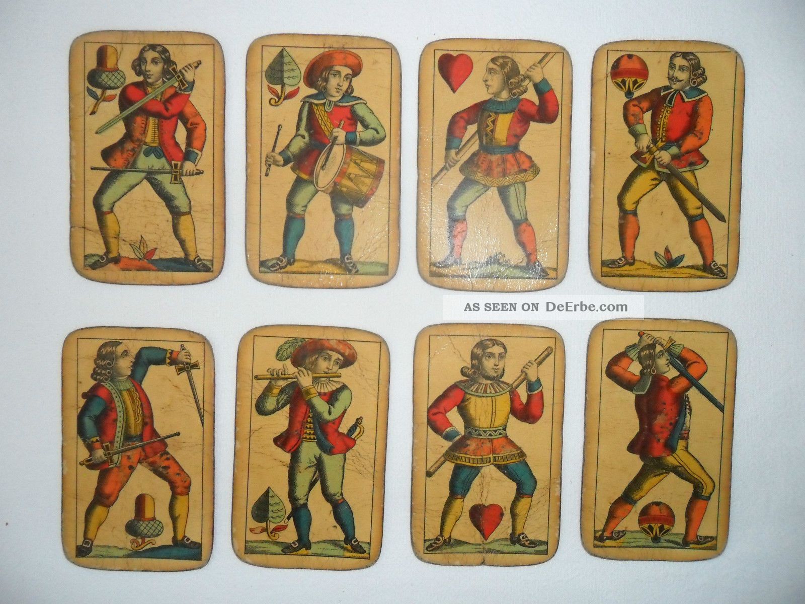 altes-antikes-kartenspiel-spielkarten-piatnik-wien-karten