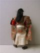 1.  Samurai Puppe F.  Hina Matsuri Fest Glasaugen Muschelkalk Japan Um 1920 Puppen & Zubehör Bild 1