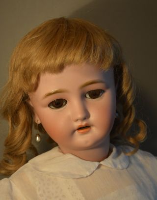 C.  M.  Bermann / Simon & Halbig Antike Puppe 73cm Bild