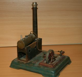 Alte Dampfmaschine Dc Doll,  Zum Restaurieren,  Teileträger Bild
