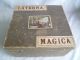 RaritÄt Carette Laterna Magica Im Holzkasten Mit Vielen Bildern Ca.  1900 Antikspielzeug Bild 4