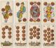 Antique Playing Cards 1880 Preußisches B.  Ansichten Altenburg Kühne & Pleissner Gefertigt vor 1945 Bild 3