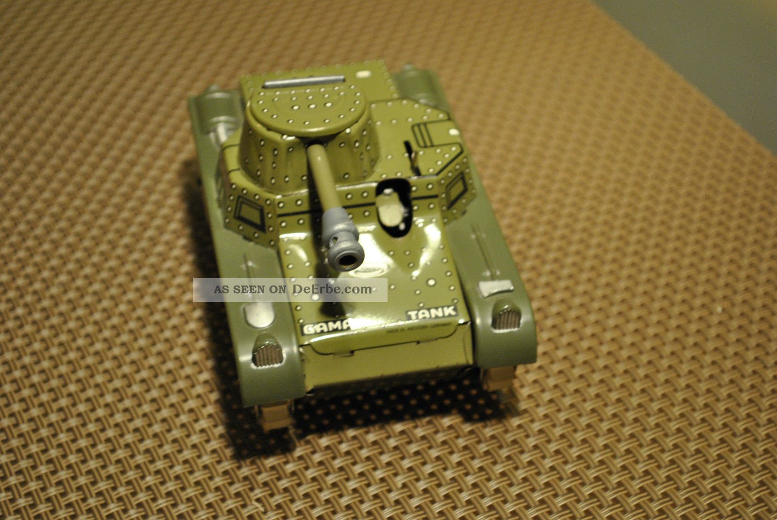 Gama Panzer Tank Uhrwerkantrieb 50er Jahre Spielzeug Original, gefertigt 1945-1970 Bild