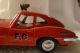 Vintage & Rare Tin Car Fire Chief Type Jaguar E - Type Battery Operated Gefertigt nach 1970 Bild 3