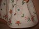 Elegantes Puppen Kleidchen Aus Omas Handbesticktem Tischläufer Gr.  70 Cm Toll Nostalgieware, nach 1970 Bild 8
