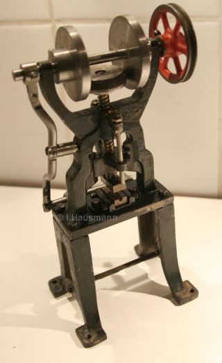 Antriebsmodell Schwungrad Presse Stanze Dampfspielzeug Maerklin Doll Carette Bild