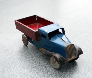 Blechauto,  Lorry,  Triang Toys Minic Lines Bros.  Ltd.  Aus Adelsnachlass Vintage Bild