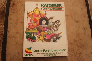 Spielzeugkatalog Ratgeber FÜr Spiel,  Freizeit Von Vedes 1987 Bild