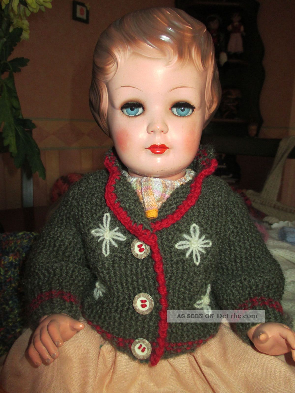 Wernicke Puppe Tortulon Ca. 1954 - 50 Cm