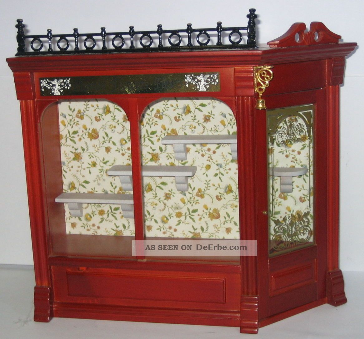 Blumen - Laden,  Flower Fleurs,  Schaukasten,  Wandhaken,  Reutter,  Leer,  23x19x6cm Nostalgieware, nach 1970 Bild