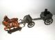 Tintoy,  Blechspielzeug,  39 Cm Pferde - Gespann,  Protze,  Gulaschkanone Feldküche Original, gefertigt vor 1945 Bild 1