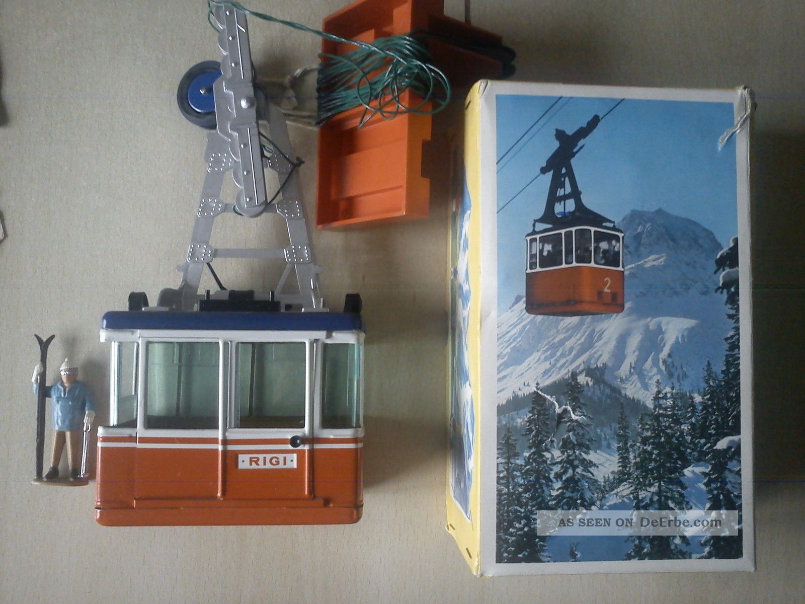 Lehmann Rigi Seilbahn Rigi Electric Nr. 900 Von Lehmann - Blechspielzeug Modell ...