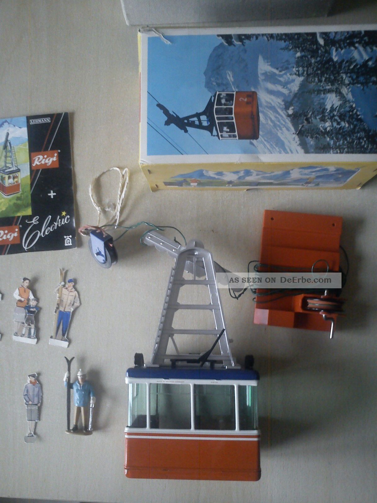Lehmann Rigi Seilbahn Rigi Electric Nr. 900 Von Lehmann - Blechspielzeug Modell ...