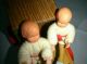 Biegepuppen Caco Canzler / Puppenstube Antik Zwillinge Zwei Puppen Puppen & Zubehör Bild 1