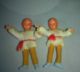 Biegepuppen Caco Canzler / Puppenstube Antik Zwillinge Zwei Puppen Puppen & Zubehör Bild 2