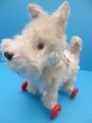Rolly Toy Terrier Hund Made In Western Germany 60er Jahre Rare Bild