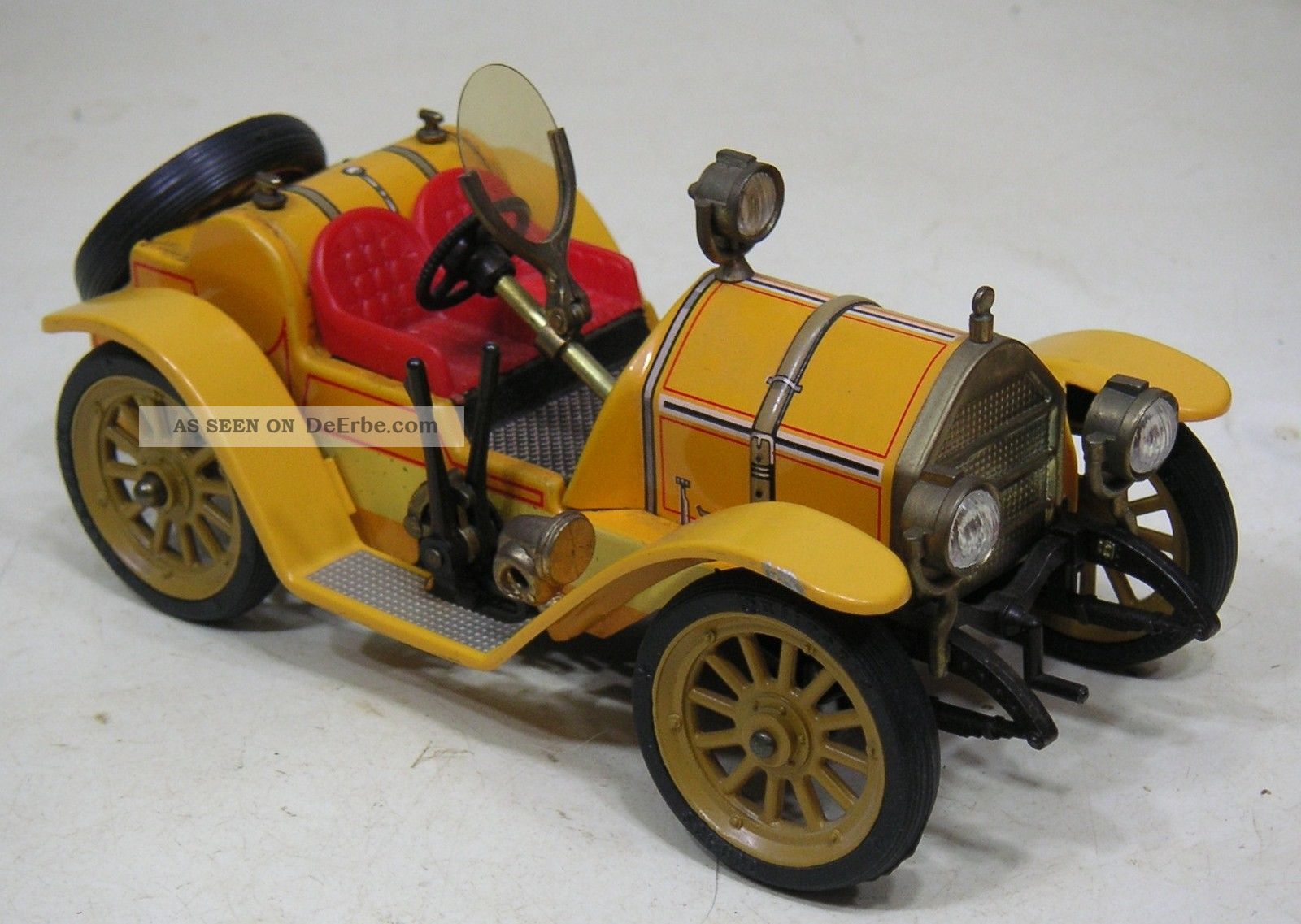 Voiture Miniature Schuco 1/24 – Mercer Type 35J 1913 – Modèle Mécanique Dans Sa Boîte – Occasion