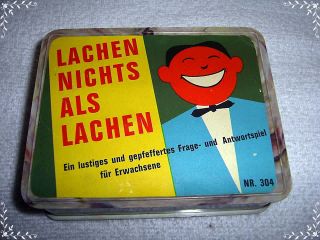 F.  X.  Schmidt / Kartenspiel / Lachen,  Nichts Als Lachen / 119 Karten / Anleitung Bild