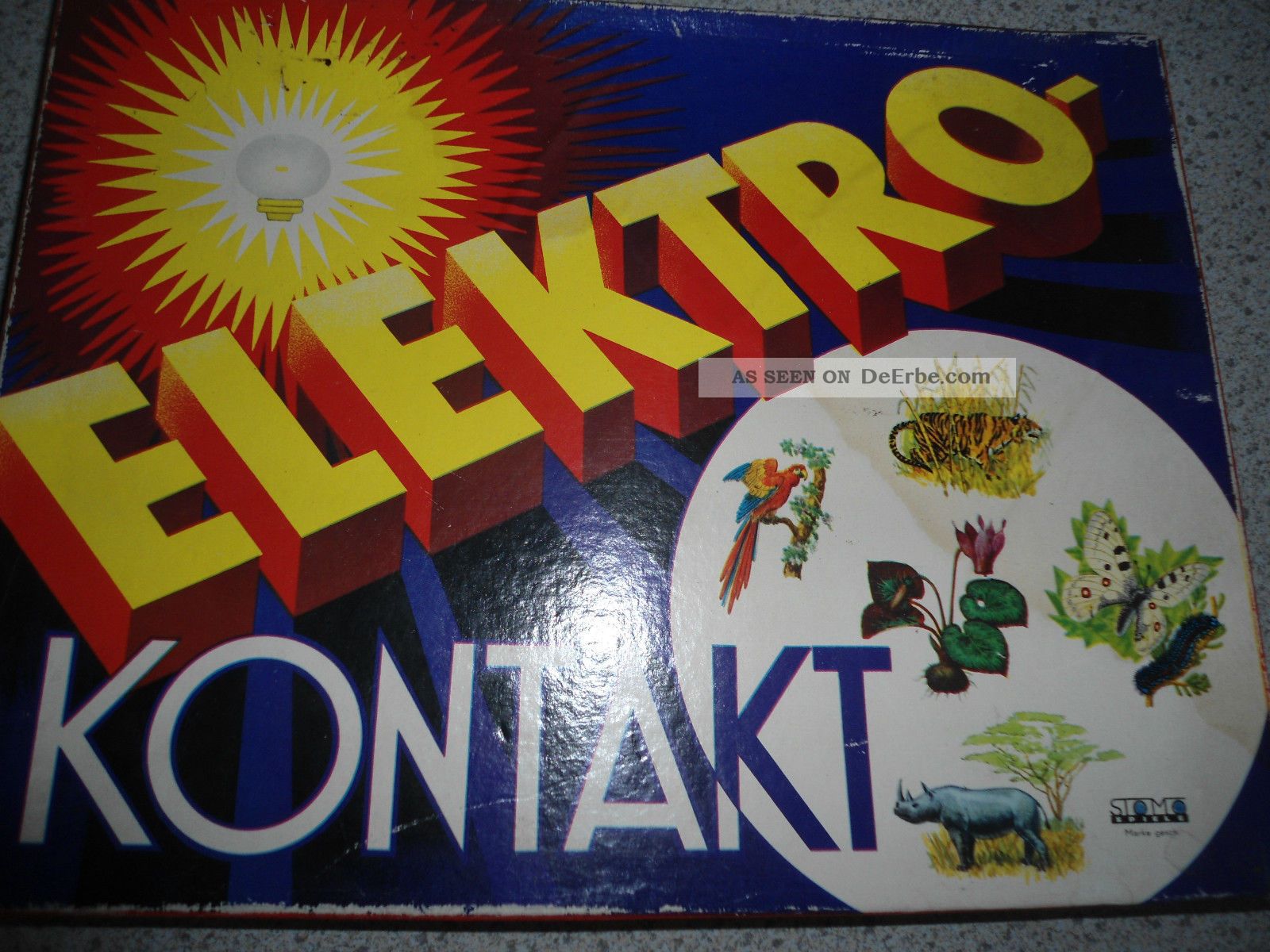 Spiel Elektro Kontakt Von Stomo Gefertigt nach 1945 Bild