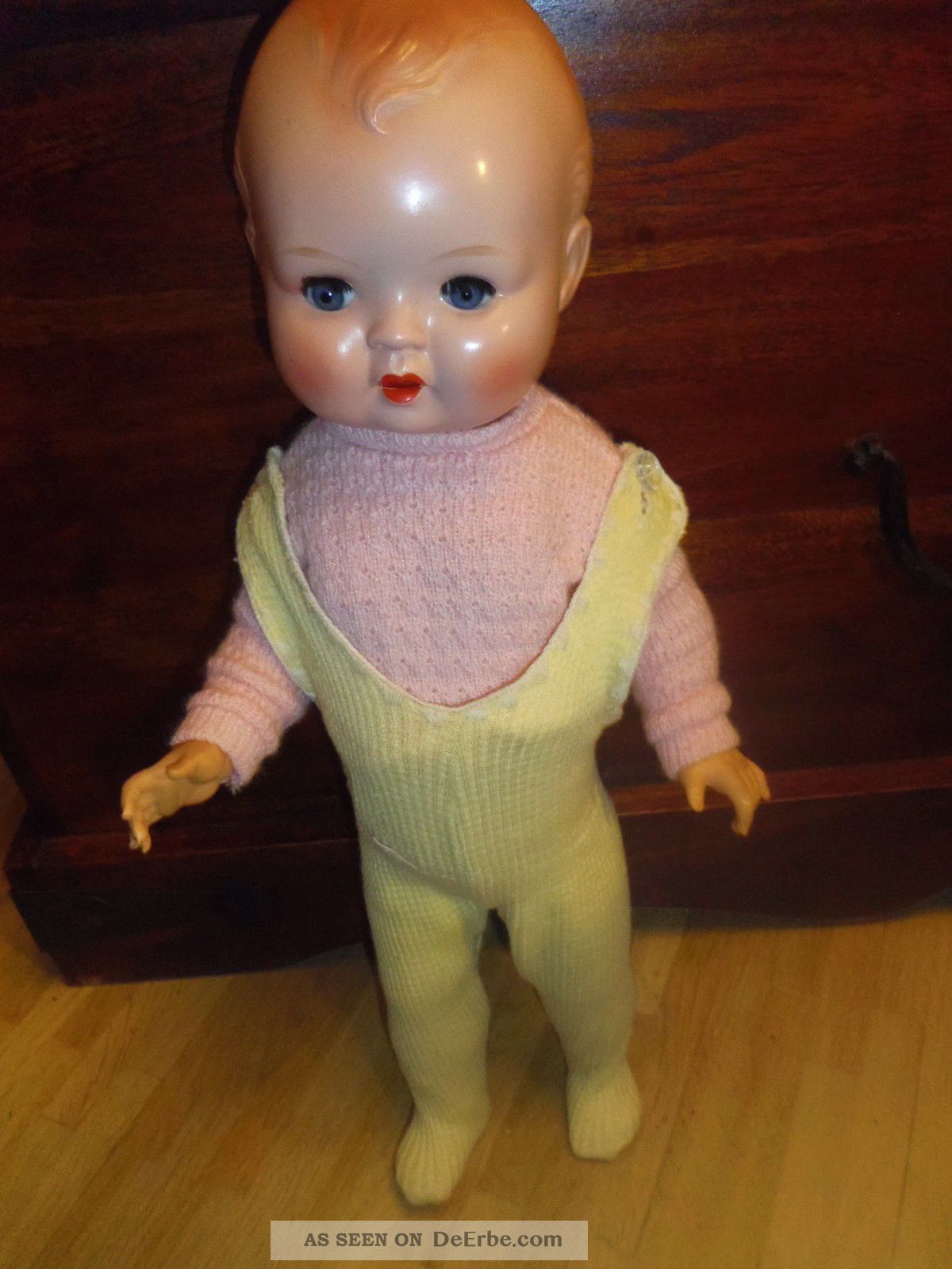 Alte Minerva - Puppe - 7 - 43 - Puppenbaby - Puppen & Zubehör Bild