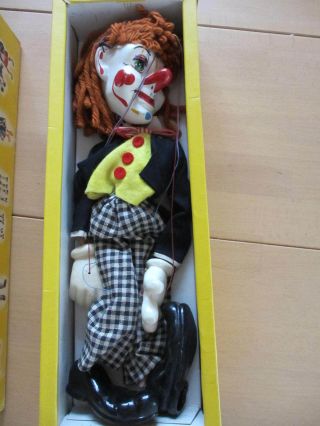 Pelham Puppets Marionette Sl Bimbo Clown,  England,  Marlborough Wilts,  Ovp Bild