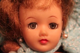 ♥ Antike Puppevintage Doll Ideal It Italy Italien Schlafaugen Baby L: 28cm ♥ Bild