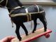 Prächtiges Pferdefuhrwerk Um 1900 - - Kaum Bespielt - Selten Holzspielzeug Bild 5